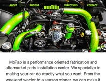 Tablet Screenshot of mo-fab.com